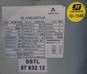 Öljymuuntaja Areva 315kVA 20/0,4kV vm. 2005