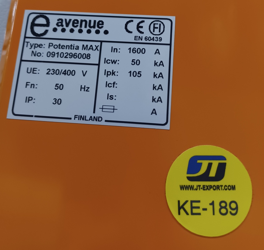 1600A 230_400V Icw 50kA Ipk 105kA Kentät 06-07 EAvenue PK2.1C