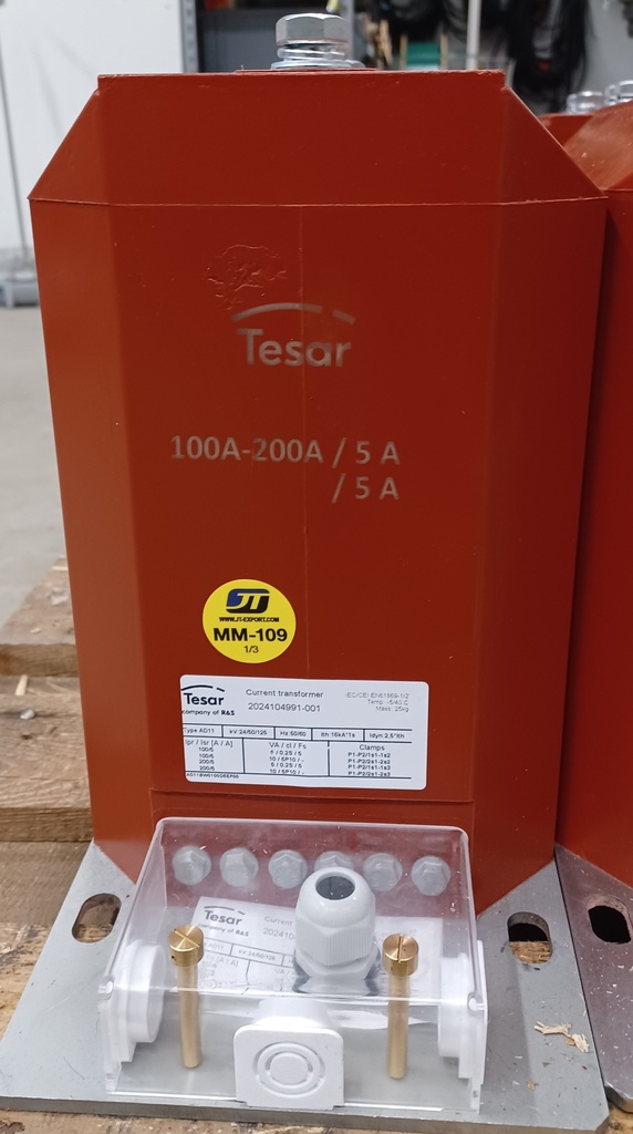 Virtamuuntaja Tesar AD11 100-200/5/5 0.2S