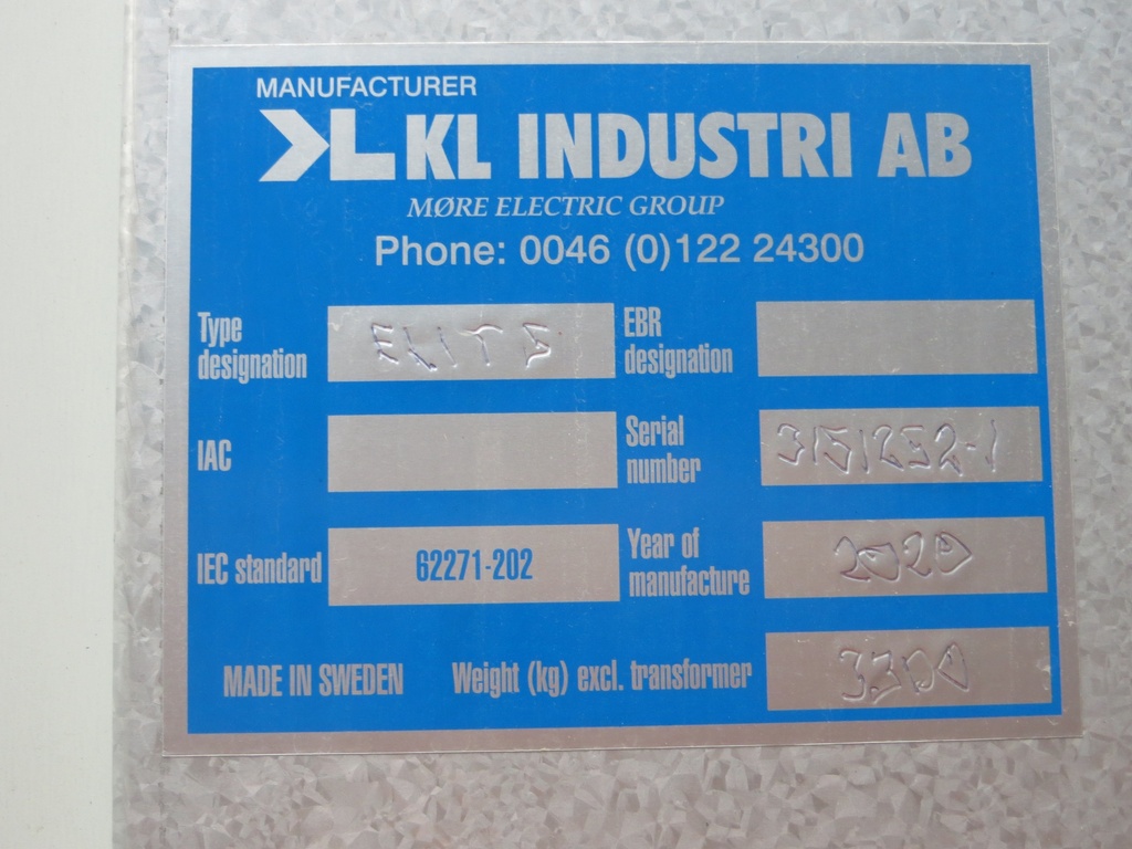 Transformer station KL Industri PM49