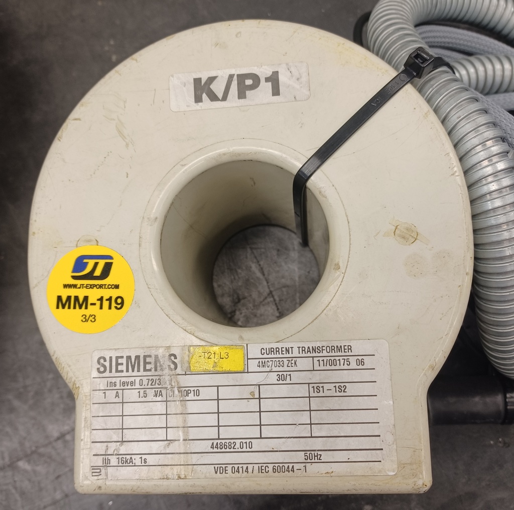 Virtamuuntaja Siemens 4MC7033ZEK 30/1A, 1,5VA 10P10