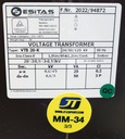 MM-34 Jännitemuuntaja Esitas VTB20-K 20000/V3/100/V3-100/3 V, cl 0,2