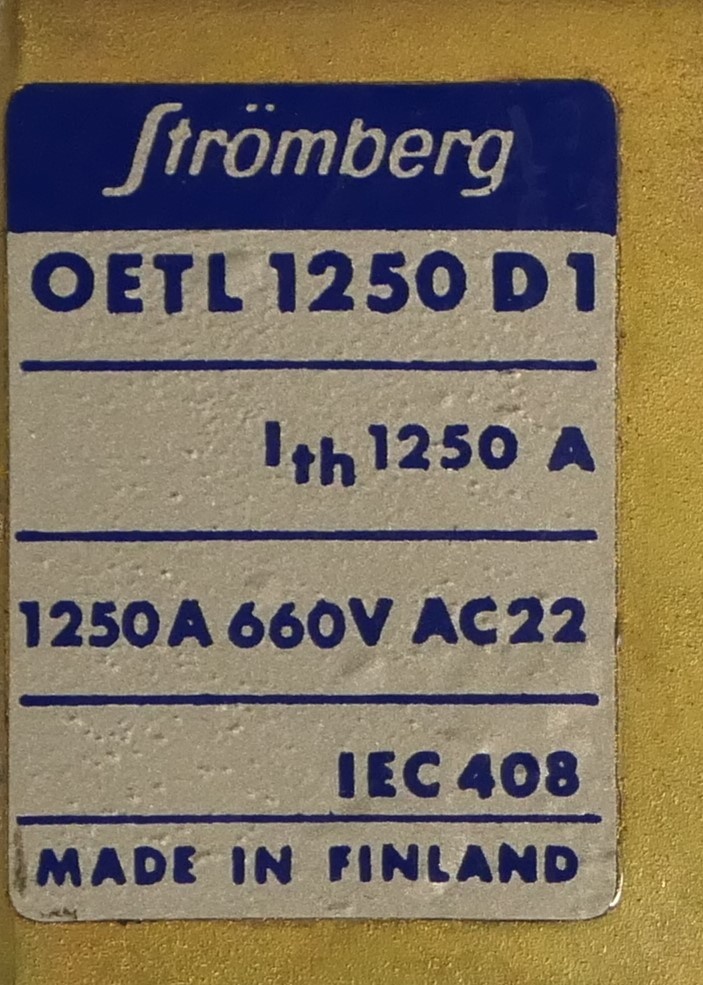 Strömberg OETL 1250D1