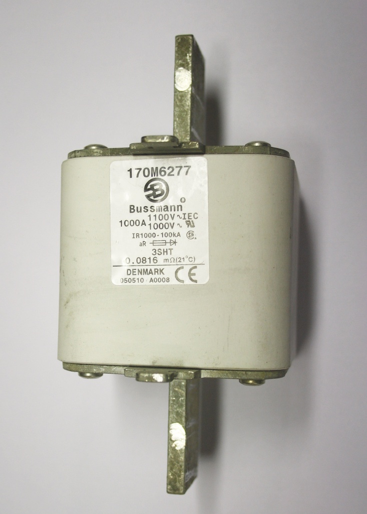 Extra fast handle fuse Bussmann 690V 1000AA DIN3 170M6277 (used)
