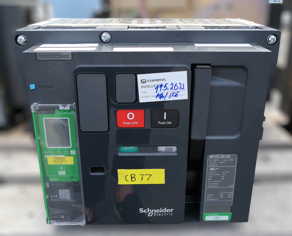 2000A Circuit breaker Schneider MTZ2-20 H2