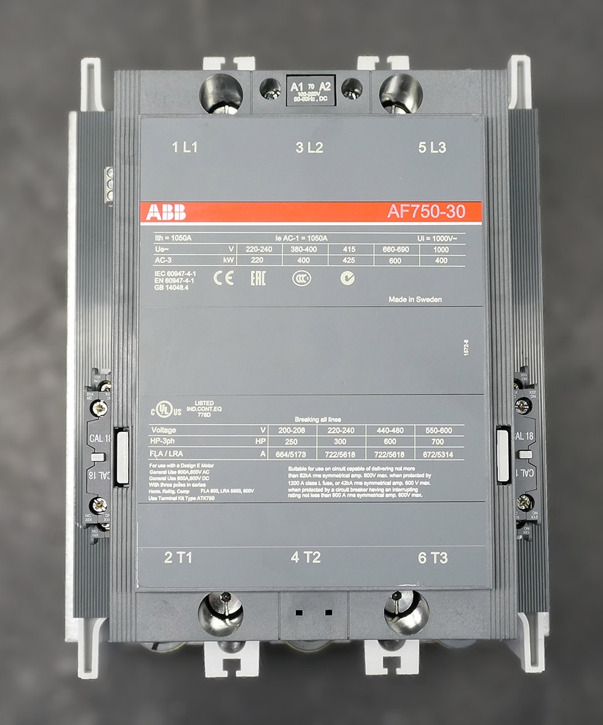 ABB AF750-30 contactor 