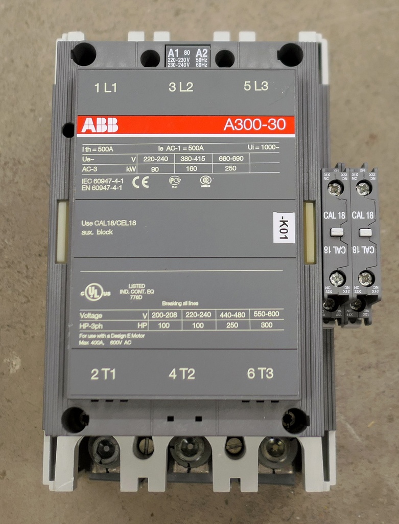 ABB A300-30 contactor 