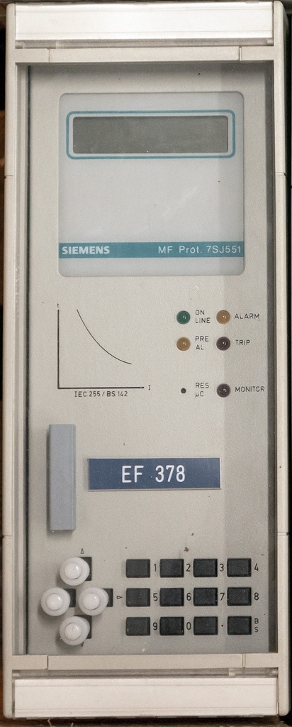 Siemens 7SJ551 Numerical overcurrent protection relay and overload protection