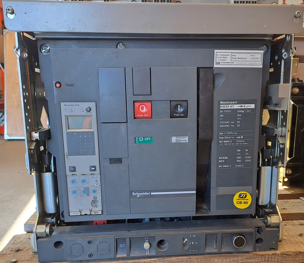 2000A Scneider Masterpact M20 H1 katkaisija