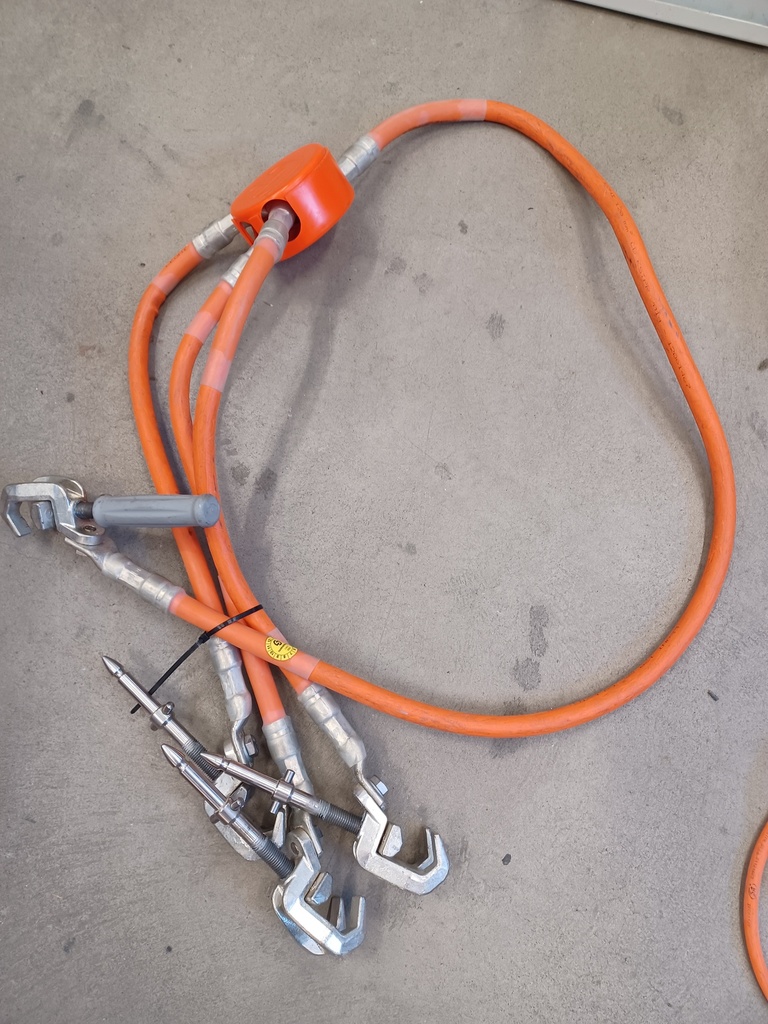 Pfisterer 3-vaih. 23,7 kA-1s, 2 m, 120 mm2