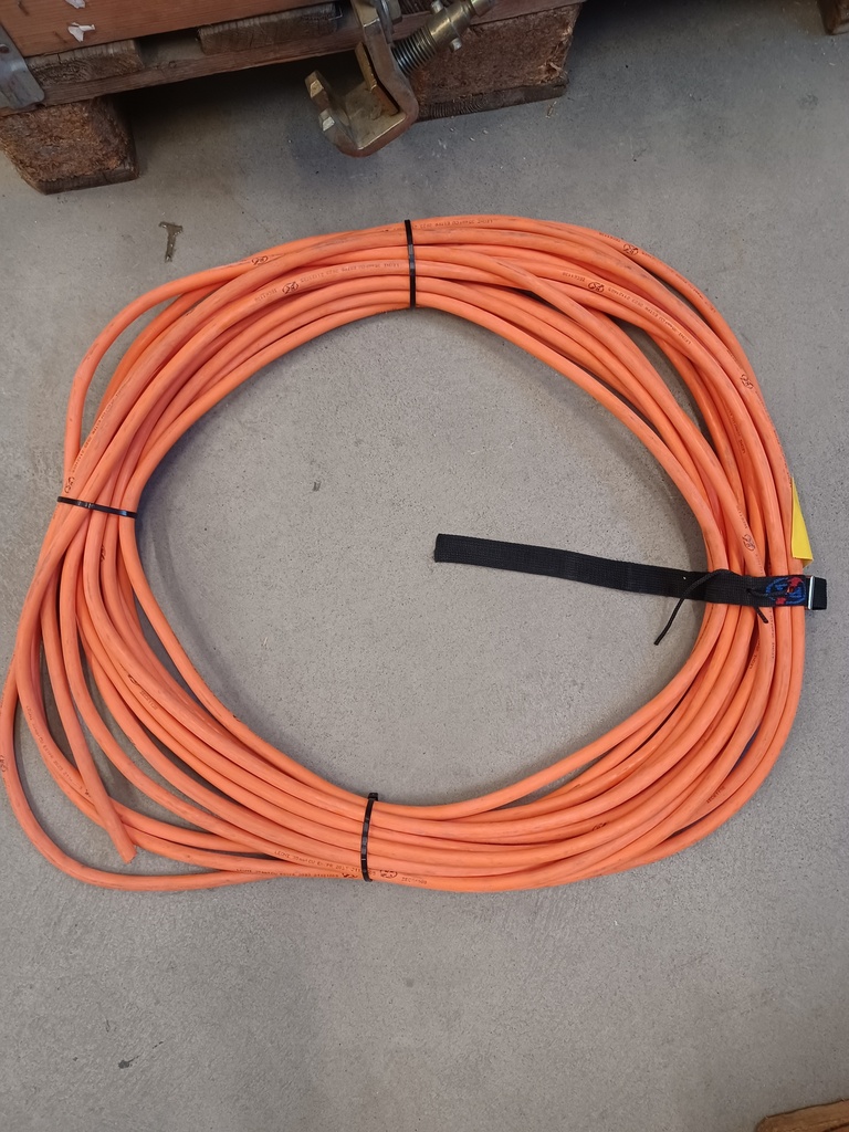 Work grounding rope 22 m, 35 mm2