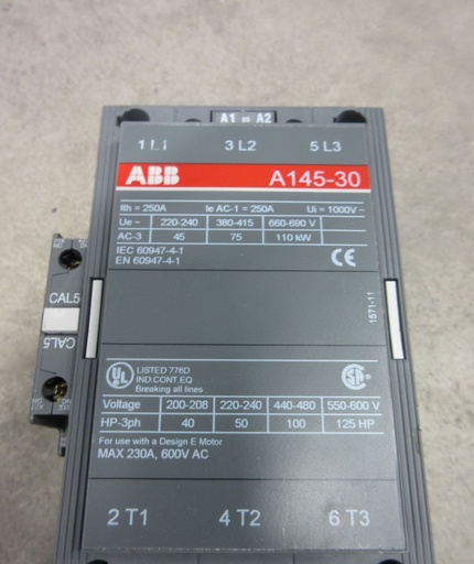 [A145-30] ABB A145-30 contactor 