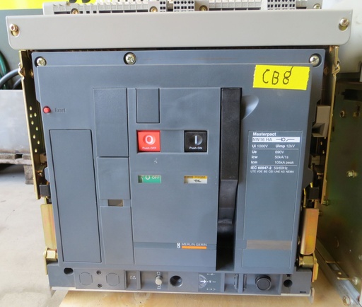 [CB8] 1600A katkaisija MERLIN GERIN NW16 HA /ei relettä
