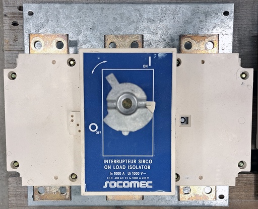 [SOCOMEC-1000A] 1000A Socomec Sirco pääkytkin