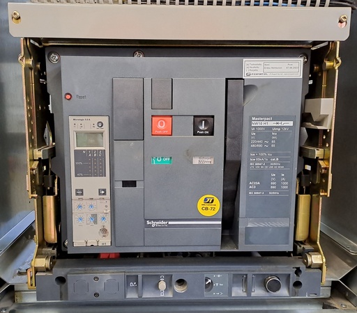 [CB72] 1000A Circuit breaker Merlin Gerin Masterpact NW10 H1