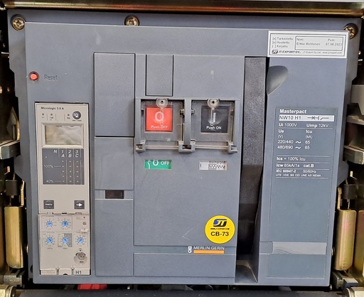 [CB73] 1000A Circuit breaker Merlin Gerin Masterpact NW10 H1