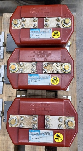 [MM-64] Current transformer Strömberg KOFA 24 D 2 100-200/5/5 1
