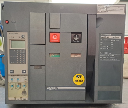[CB108] 1200A Schneider Masterpact NW12 N1 circuit breaker