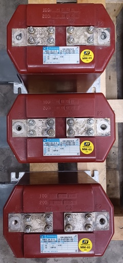 [MM-65] Current transformer Strömberg KOFA 24 D 2 100-200/5/5 1