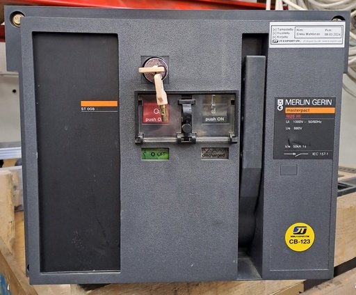 [CB123] 2500A Circuit breaker Merlin Gerin Masterpact M25 H1 / no relay