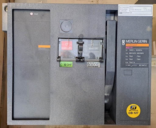 [CB127] 3200A Circuit breaker Merlin Gerin Masterpact M32 H1 /no relay