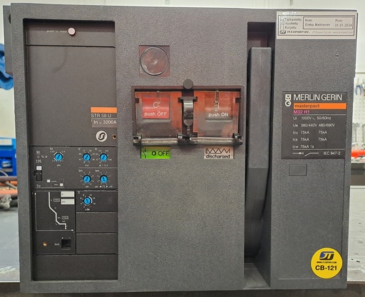 [CB121] 3200A circuit breaker Merlin Gerin Masterpact M32 H1