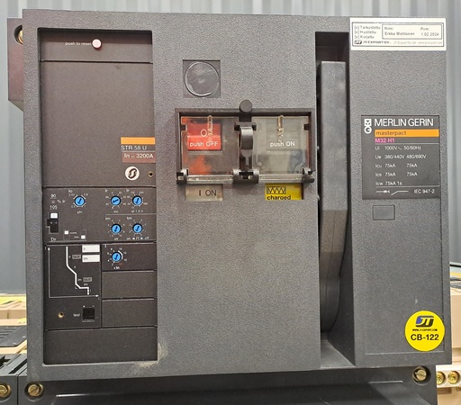[CB122] 3200A Circuit breaker Merlin Gerin Masterpact M32 H1