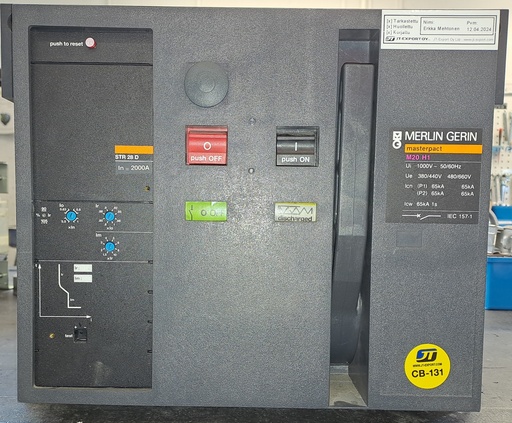 [CB131] 2000A Katkaisija Merlin Gerin Masterpact M20 H1