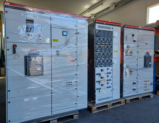 [KE-148] 2600A 400V Icw 50kA keskus ABB MNS (3CC) kentät 01-05