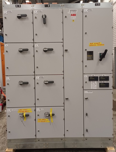 [KE-203] 2000A 400_230V Icw 65kA Ipk 143 kA ABB KK0.2 kentät 09-11