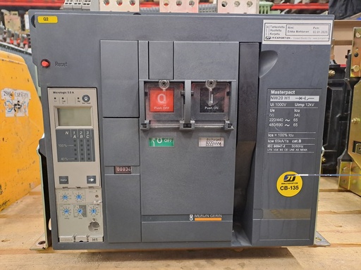 [CB135] 2000A circuit breaker Merlin Gerin Masterpact NW20 H1