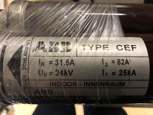 [KJS19] 24 kV-31,5A ABB keskijännitesulake
