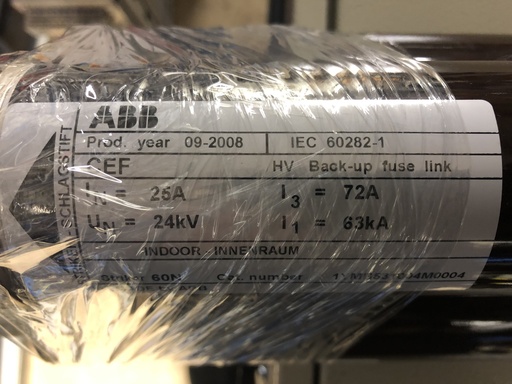 [KJS24] 24 kV-25A ABB keskijännitesulake