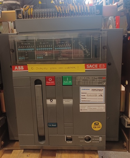 [CB142] 2500A Circuit breaker ABB SACE E3