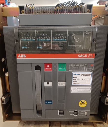 [CB143] 2500A Circuit breaker ABB SACE E3