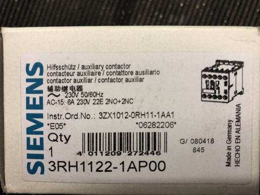 [3RH1122-1AP00] Siemens 3RH1122-1AP00 apurele