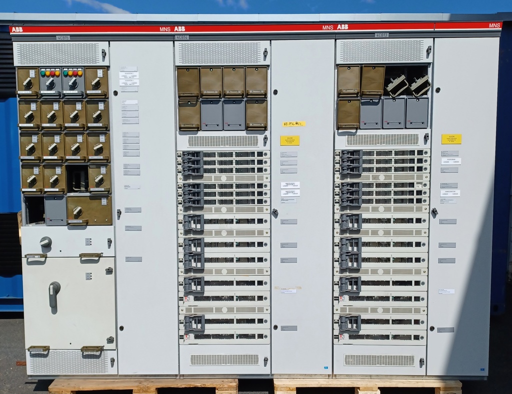 3150A 400V Icw 50kA keskus ABB MNS