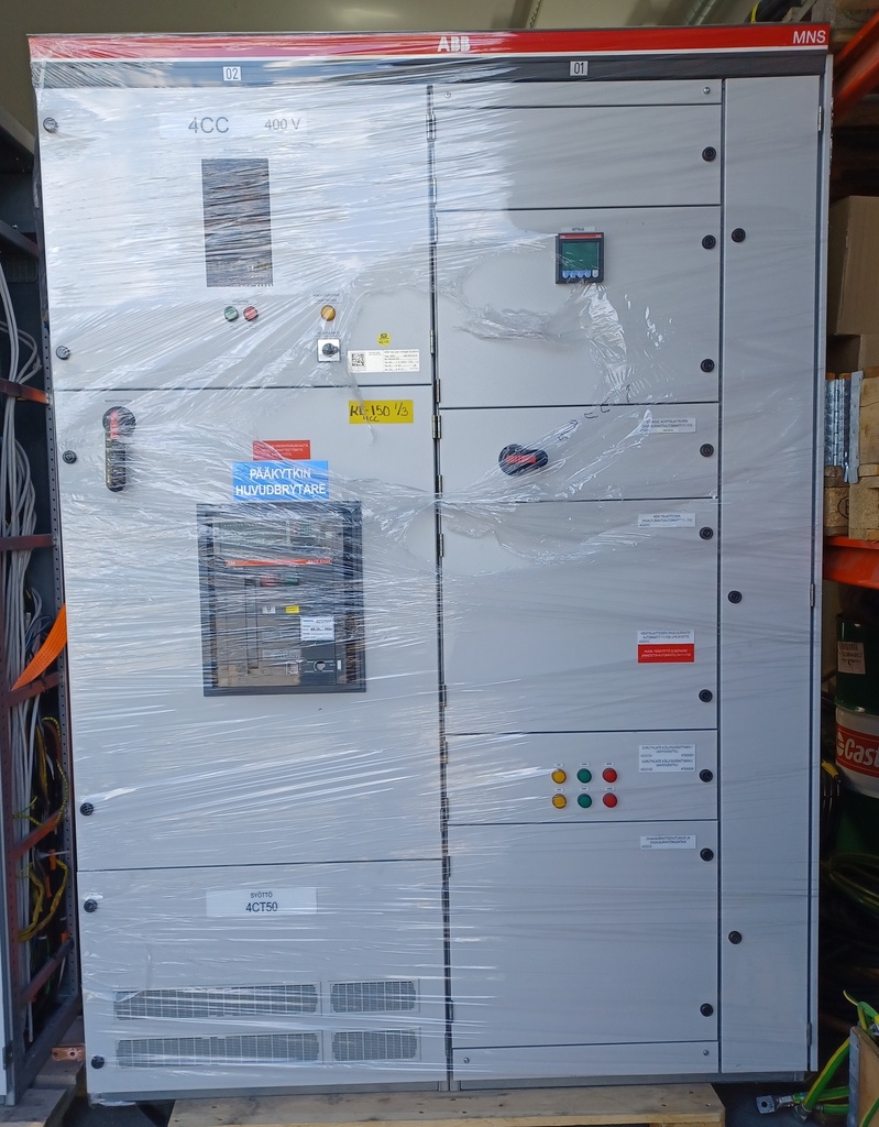 2600A 400V Icw 50kA keskus ABB MNS 4CC