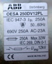 ABB OESA 250 DV12PL