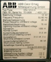 ABB VD4 12kV 1250A, 31,5kA katkaisija
