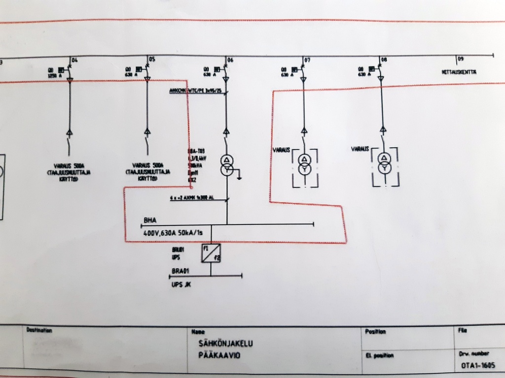 KE-66 ABB ZS1 Unigear 6,3kV kytkinkojeisto, 9 kennoa