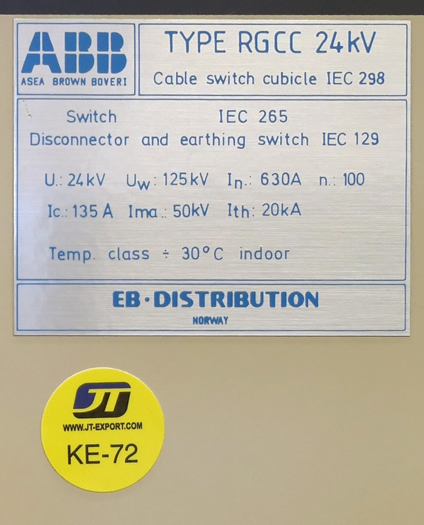 KE-72 ABB RGCC 24kV