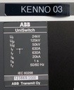 KE-89 ABB UniSwitch 20kA kolme kennoa
