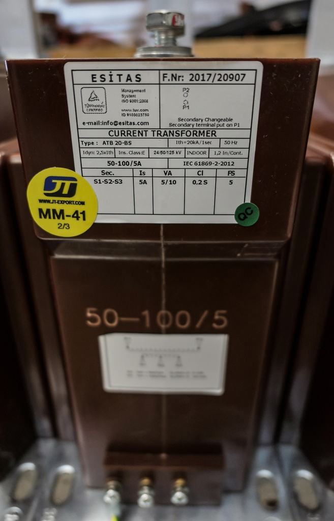 Virtamuuntaja Estas ATB 20-BS 50-100/5A 2/3