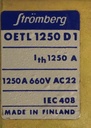 Strömberg OETL 1250D1