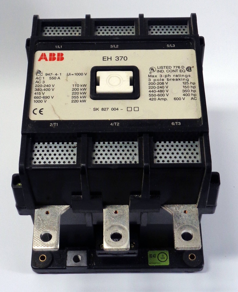 ABB / ASEA EH 370 contactor