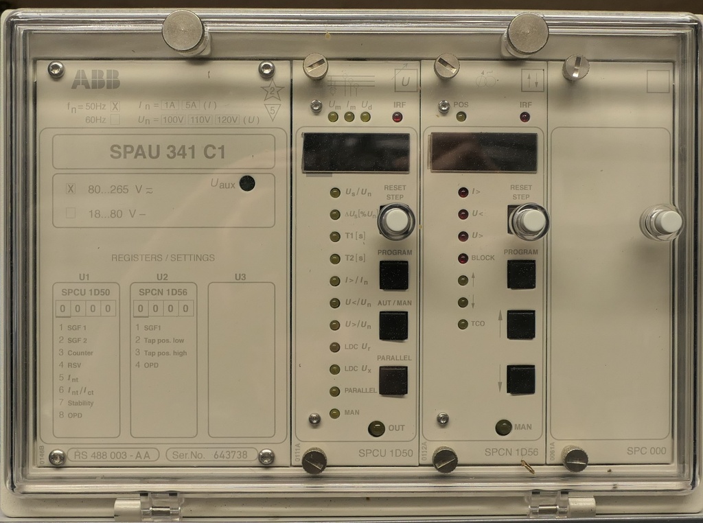 Jännitteensäädin ABB SPAU 341 C1