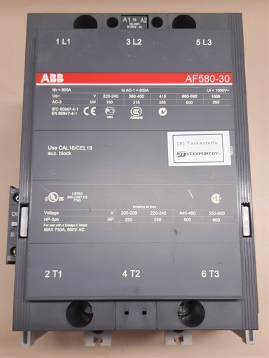 [AF580] ABB AF580 contactor 
