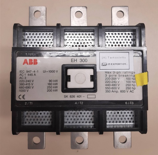 [EH300] ABB EH 300 contactor