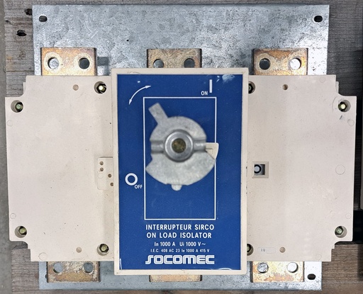 [SOCOMEC-1000A] Socomec Sirco isolator 1000A